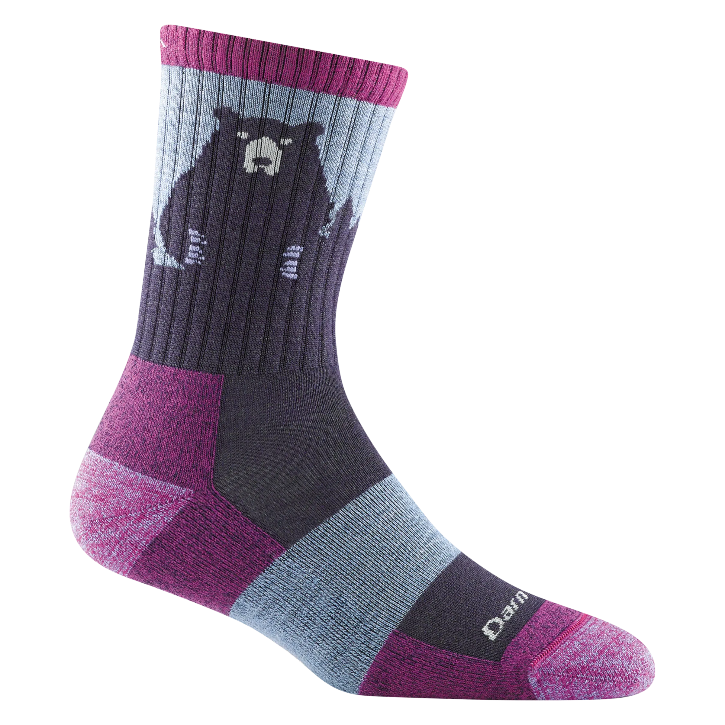 Women's Bear Town Micro Crew  Lightweight Hiking Sock