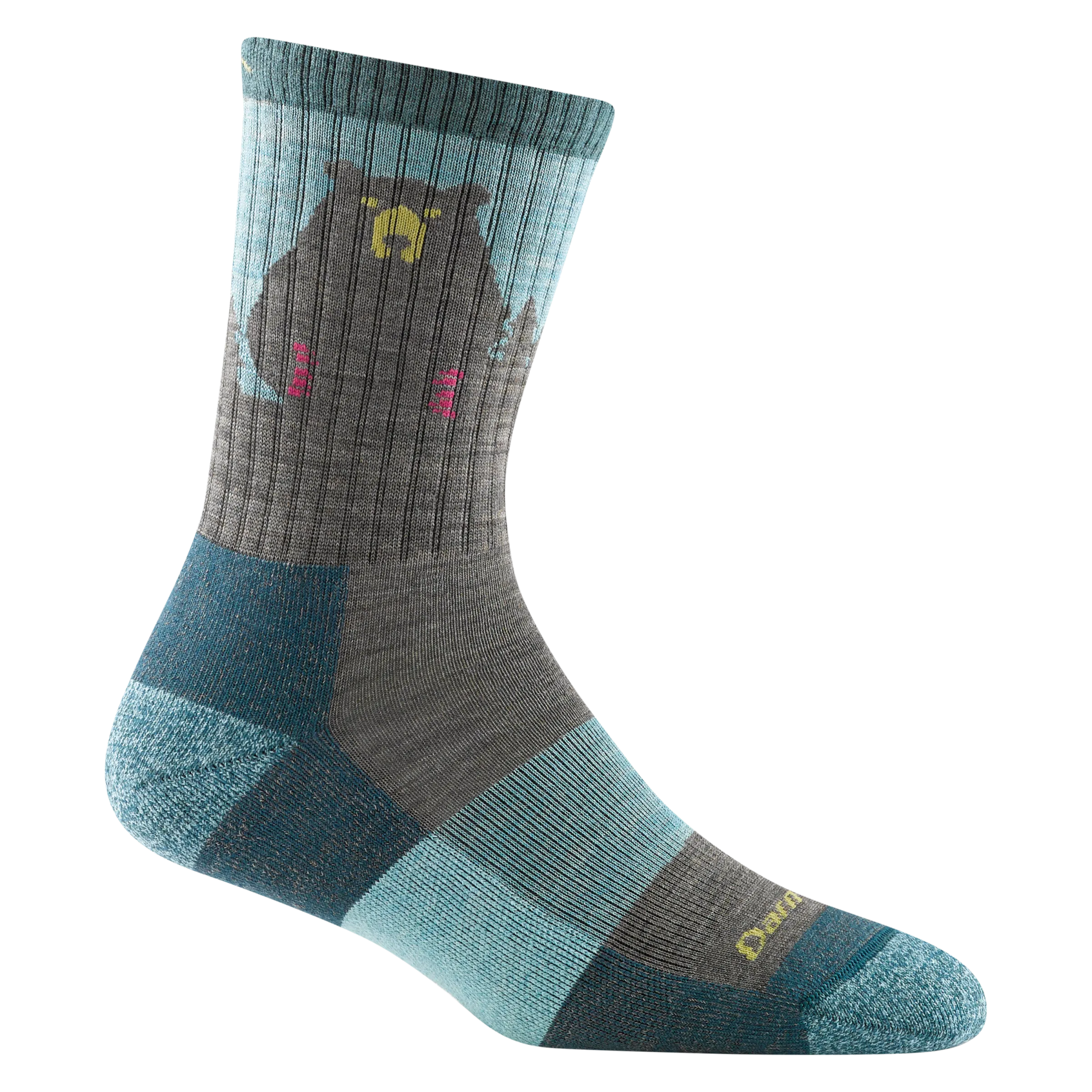 Women's Bear Town Micro Crew  Lightweight Hiking Sock