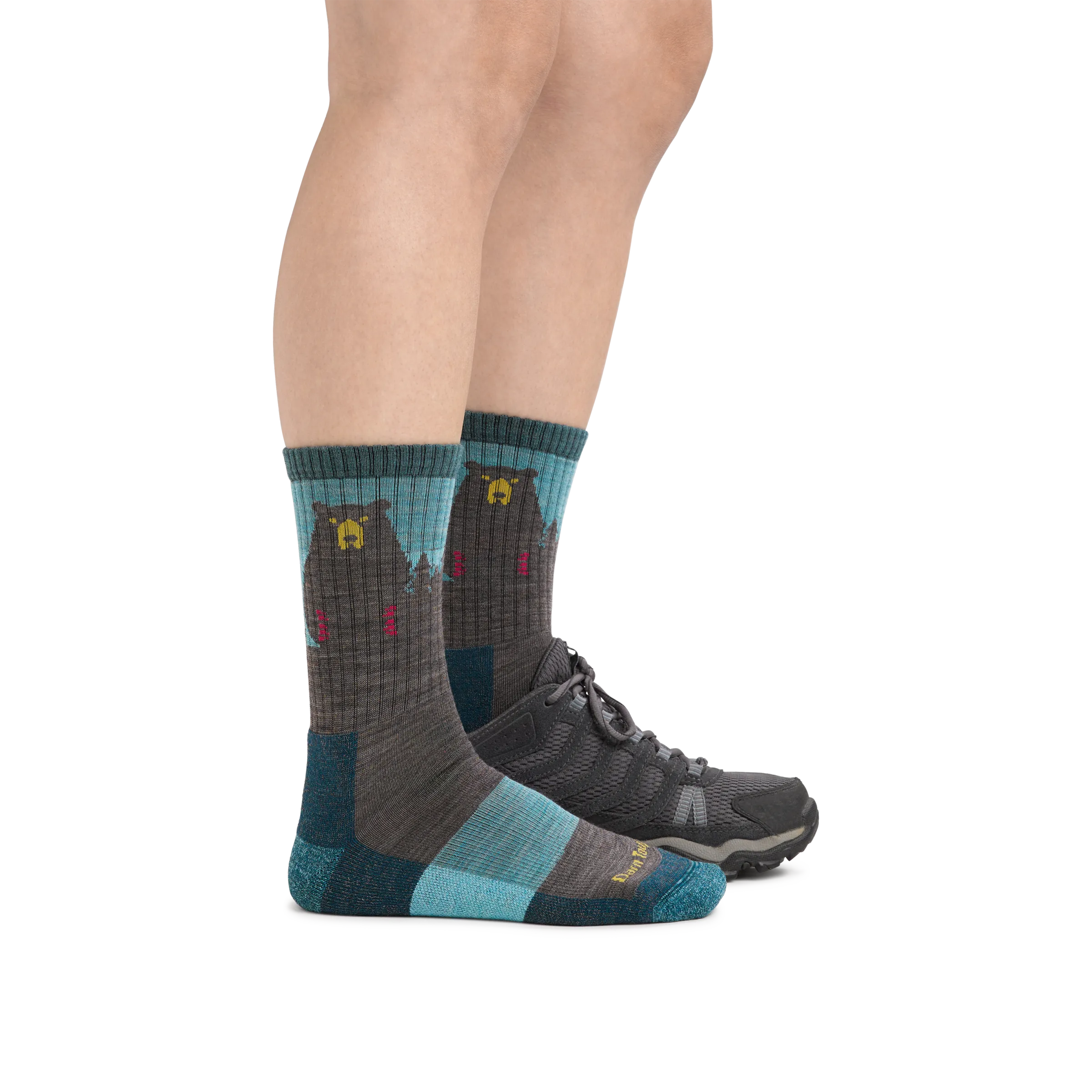 Women's Bear Town Micro Crew  Lightweight Hiking Sock