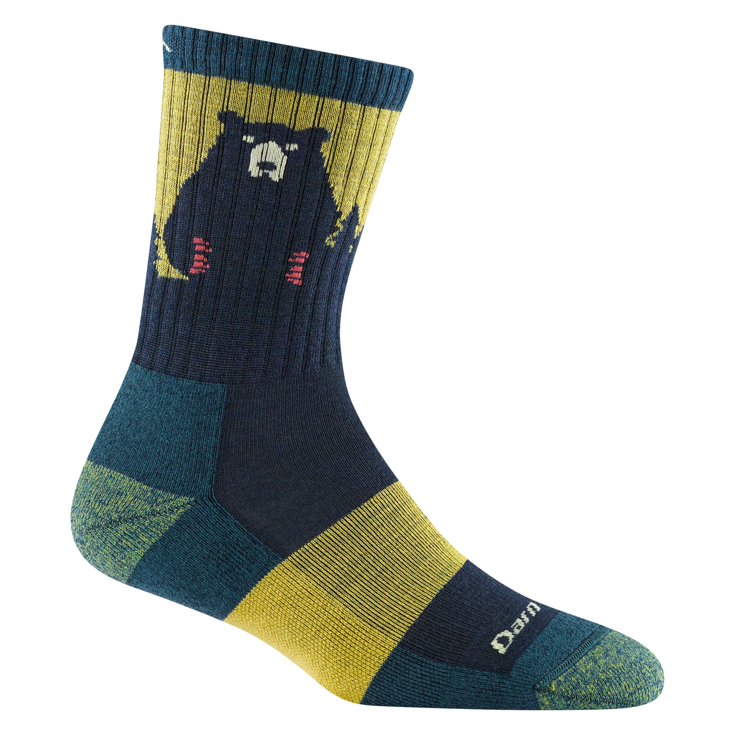 Women's Bear Town Micro Crew  Lightweight Hiking Sock