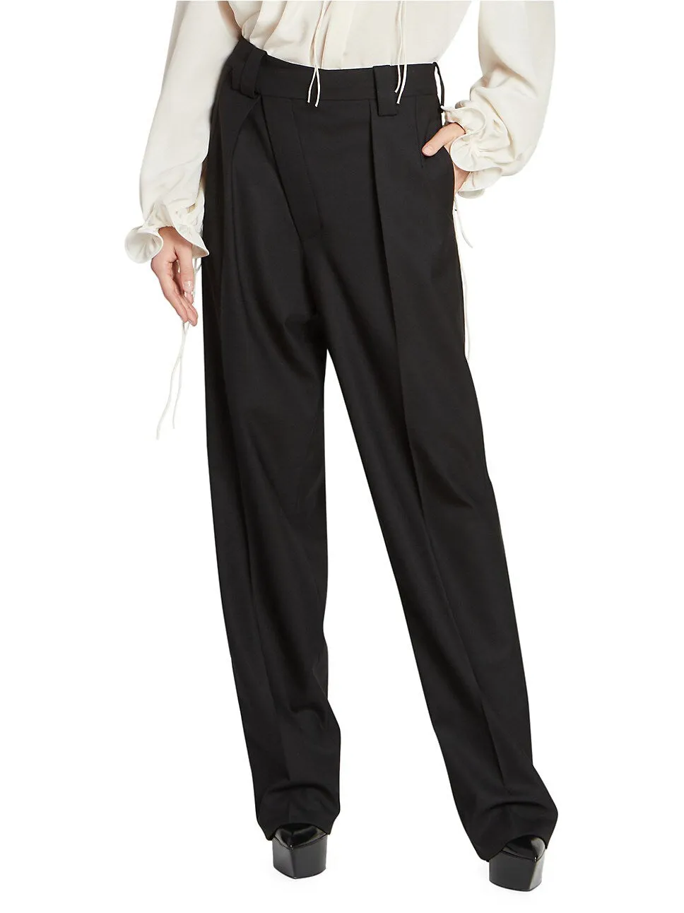 Wrap Front Trouser